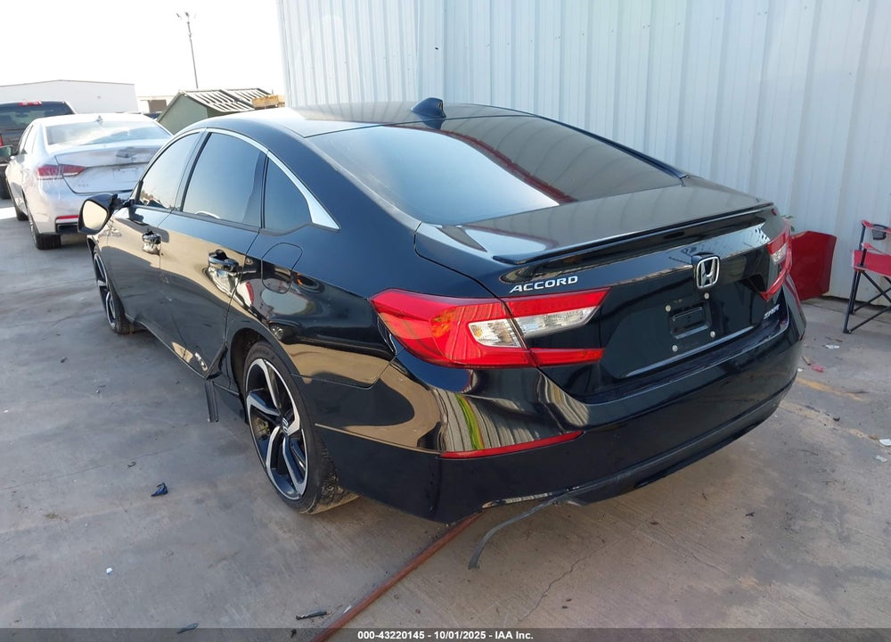 2022 HONDA ACCORD VIN: 1HGCV1F32NA012207