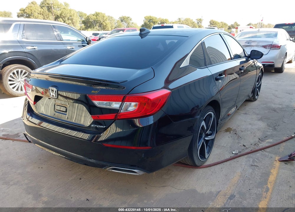 2022 HONDA ACCORD VIN: 1HGCV1F32NA012207