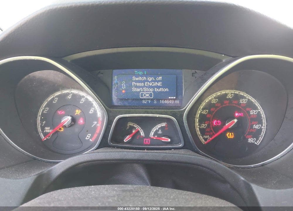 2013 FORD FOCUS VIN: 1FADP3L90DL364602