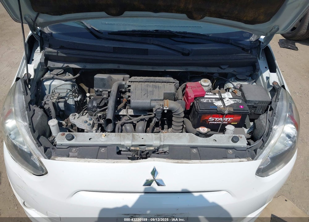 2015 MITSUBISHI MIRAGE VIN: ML32A3HJ9FH044676