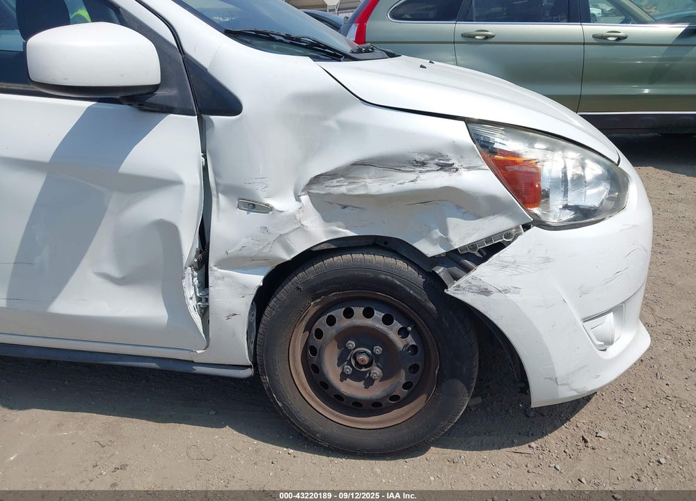 2015 MITSUBISHI MIRAGE VIN: ML32A3HJ9FH044676