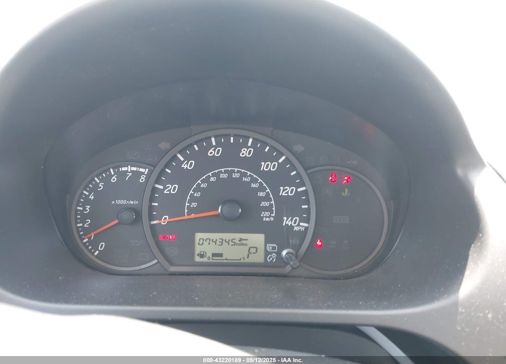 2015 MITSUBISHI MIRAGE VIN: ML32A3HJ9FH044676