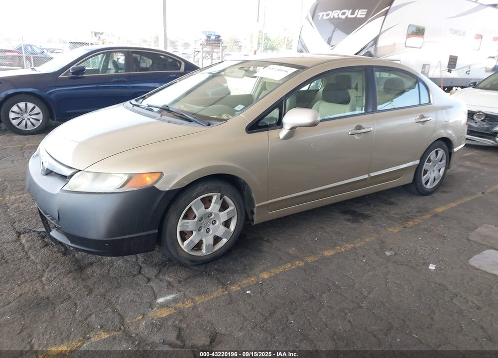 2008 HONDA CIVIC LX VIN: 1HGFA16558L015055