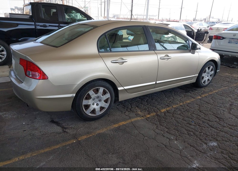 2008 HONDA CIVIC LX VIN: 1HGFA16558L015055