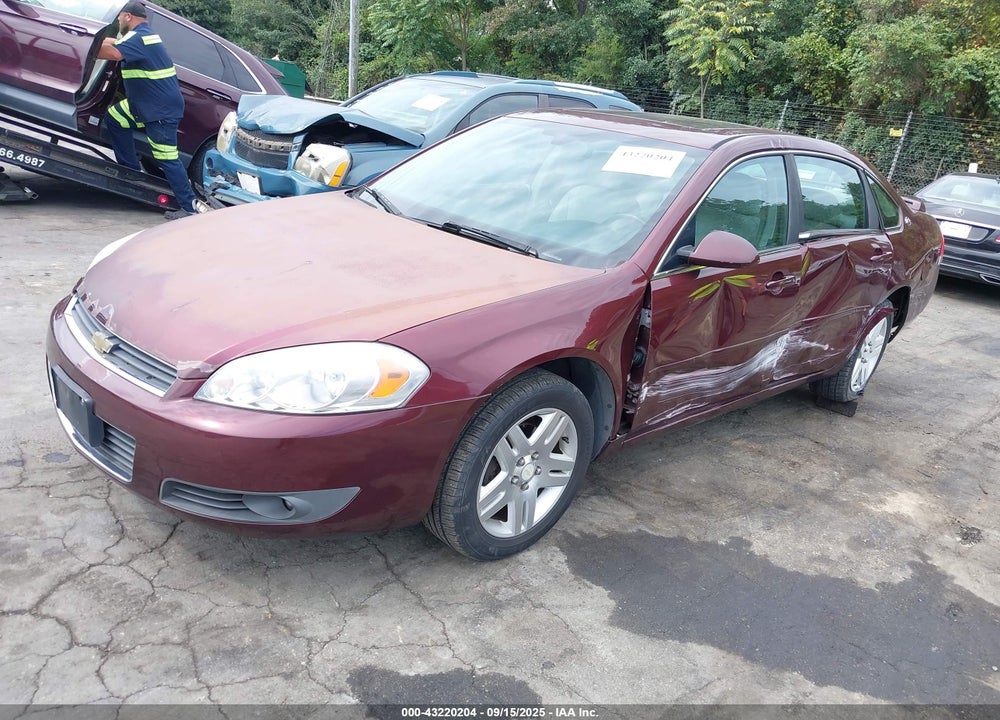 2007 CHEVROLET IMPALA LT VIN: 2G1WC58R379325302