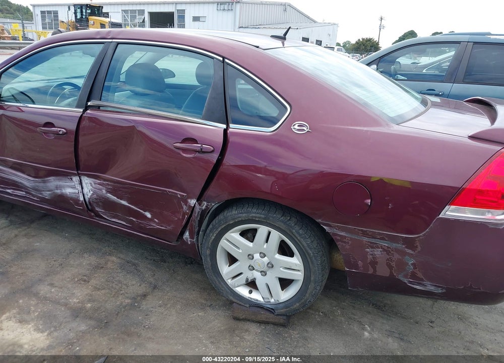 2007 CHEVROLET IMPALA LT VIN: 2G1WC58R379325302