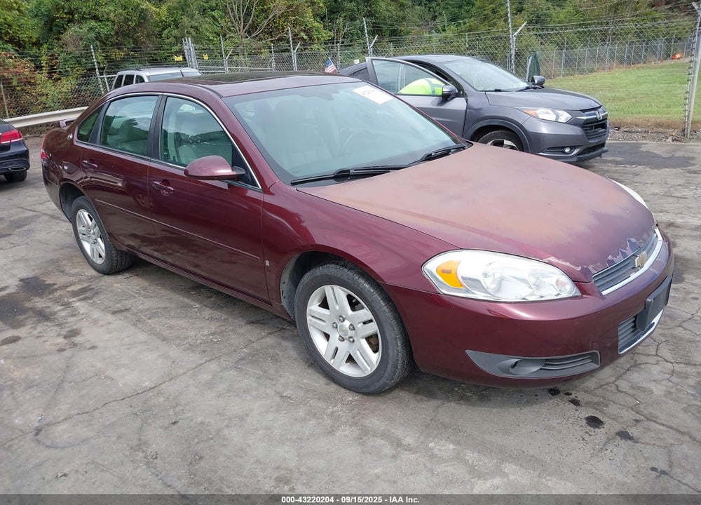 2007 CHEVROLET IMPALA LT VIN: 2G1WC58R379325302
