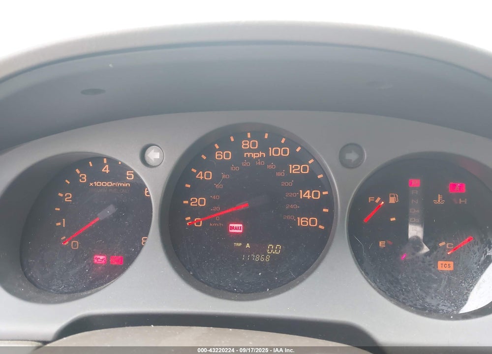 1998 ACURA RL 3.5 VIN: JH4KA9661WC010273
