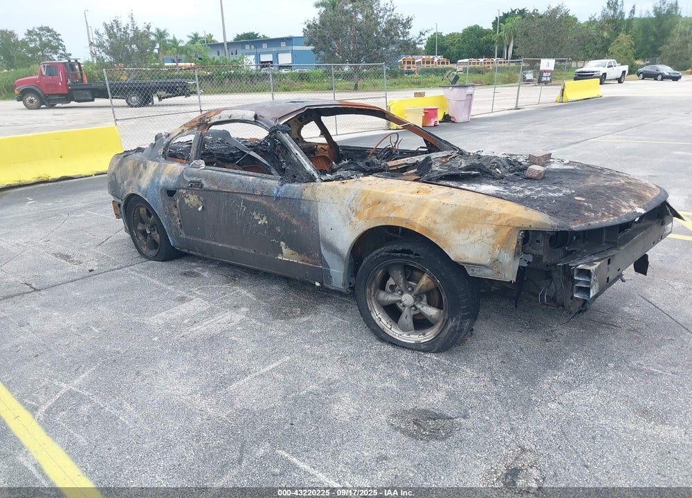 2002 FORD MUSTANG GT VIN: 1FAFP42X42F195064