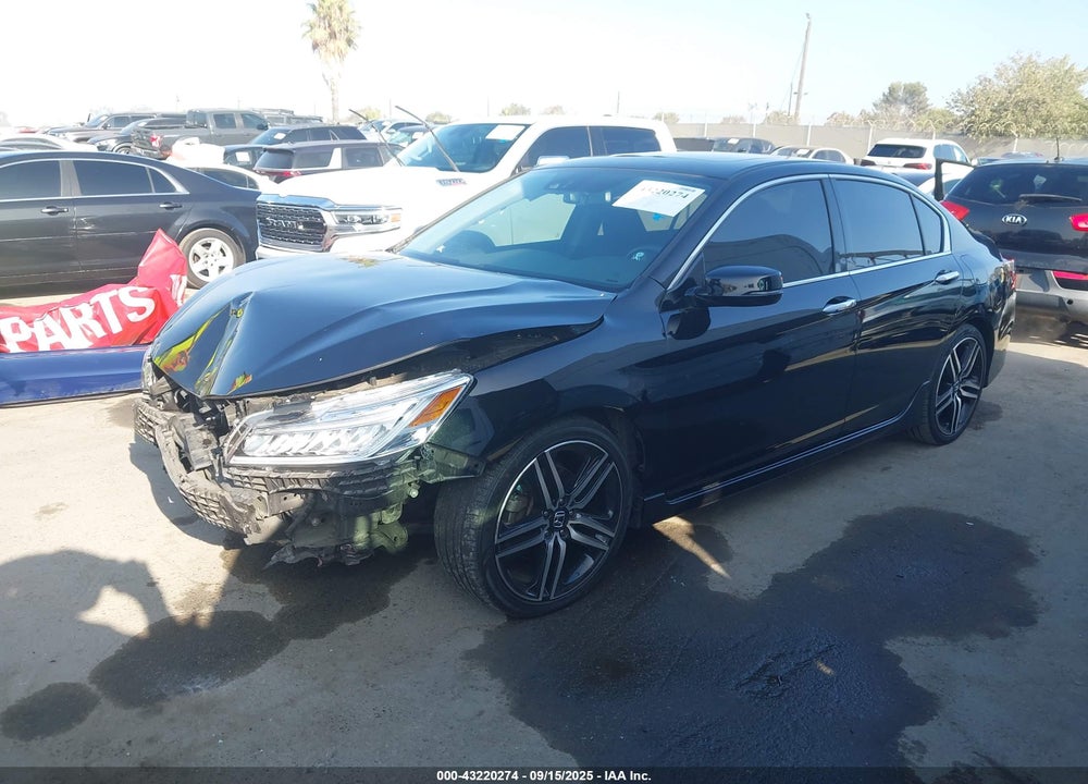 2017 HONDA ACCORD TOURING V6 VIN: 1HGCR3F98HA025665