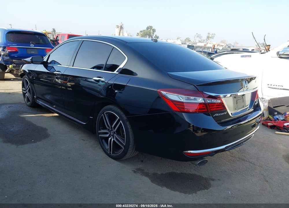 2017 HONDA ACCORD TOURING V6 VIN: 1HGCR3F98HA025665