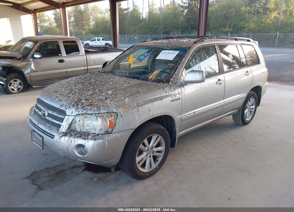 2007 TOYOTA HIGHLANDER HYBRID LIMITED V6 VIN: JTEEW21A070048322
