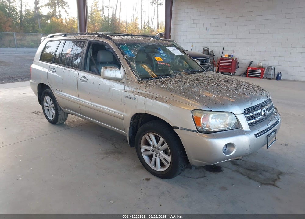 2007 TOYOTA HIGHLANDER HYBRID LIMITED V6 VIN: JTEEW21A070048322