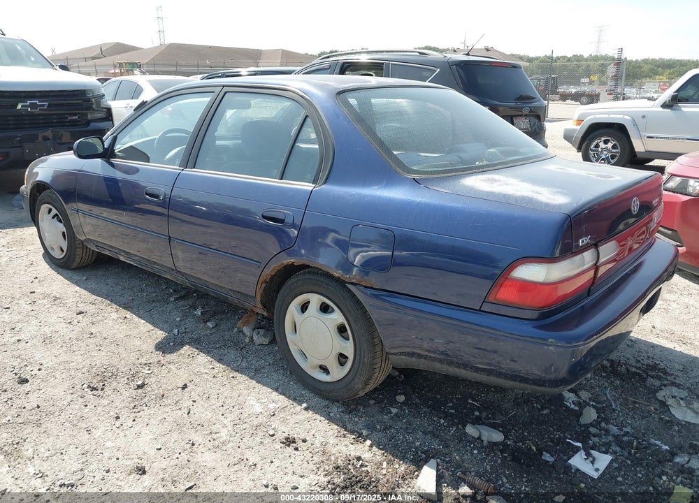 1996 TOYOTA COROLLA DX VIN: 1NXBB02E9TZ478891