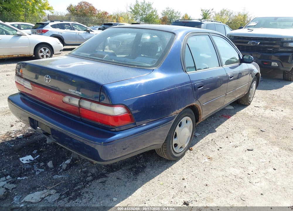 1996 TOYOTA COROLLA DX VIN: 1NXBB02E9TZ478891