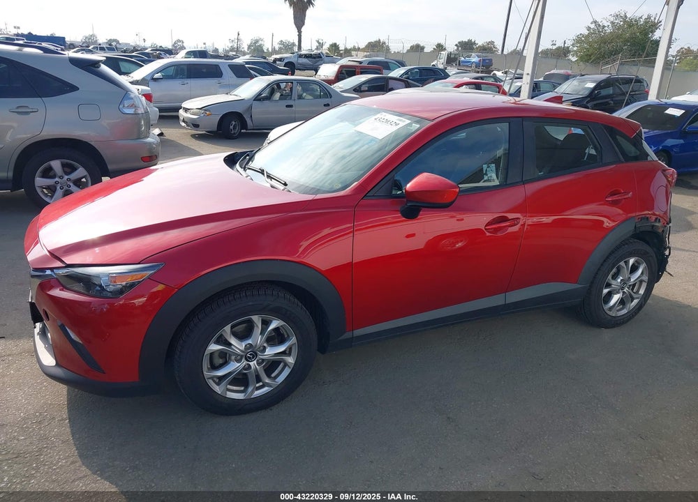 2016 MAZDA CX-3 SPORT VIN: JM1DKFB7XG0129866