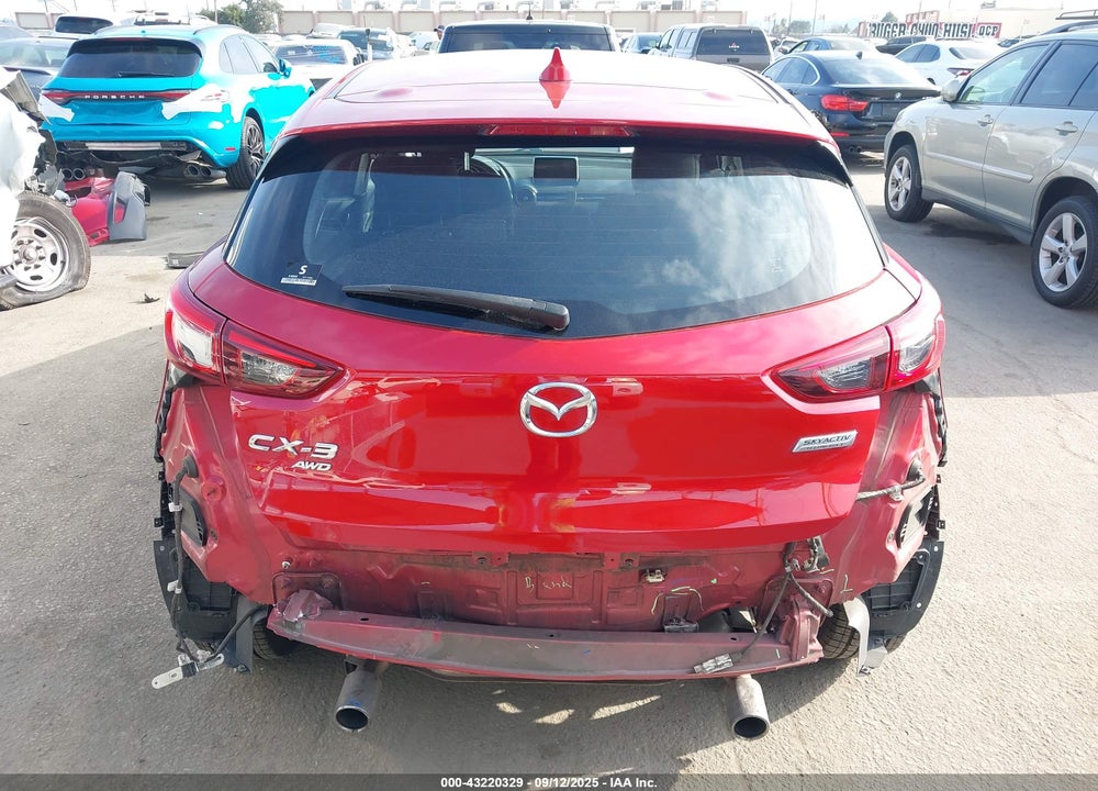 2016 MAZDA CX-3 SPORT VIN: JM1DKFB7XG0129866