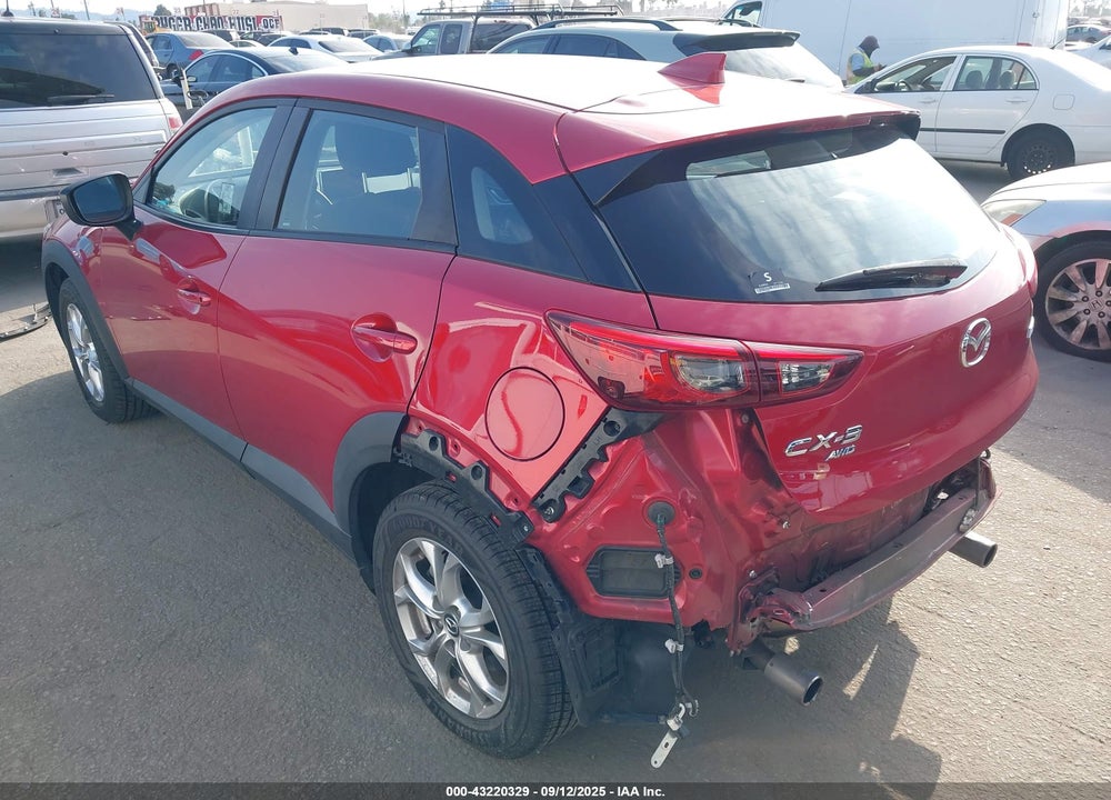 2016 MAZDA CX-3 SPORT VIN: JM1DKFB7XG0129866