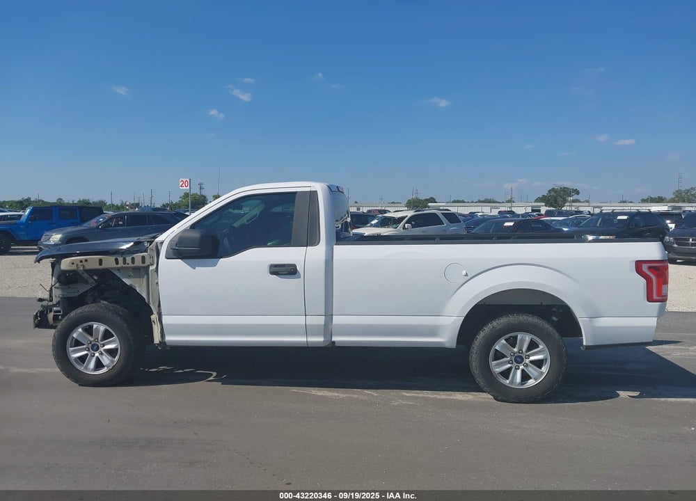 2017 FORD F-150 VIN: 1FTMF1C83HKC51859