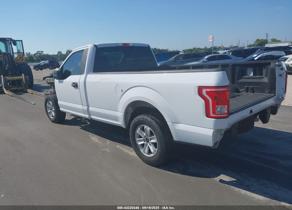 2017 FORD F-150 VIN: 1FTMF1C83HKC51859