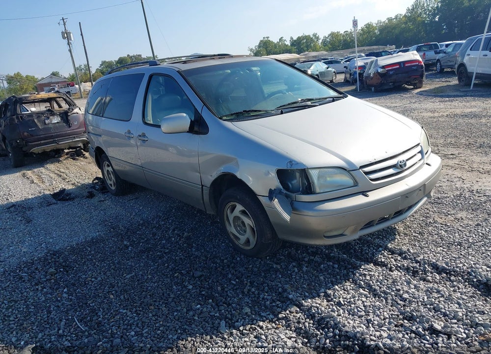 2001 TOYOTA SIENNA XLE VIN: 4T3ZF13C71U377827
