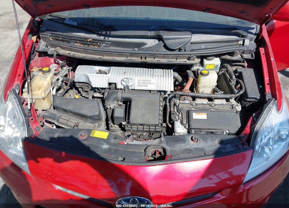 2013 TOYOTA PRIUS THREE VIN: JTDKN3DU4D5544213