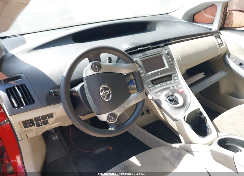 2013 TOYOTA PRIUS THREE VIN: JTDKN3DU4D5544213