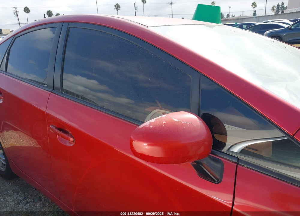 2013 TOYOTA PRIUS THREE VIN: JTDKN3DU4D5544213