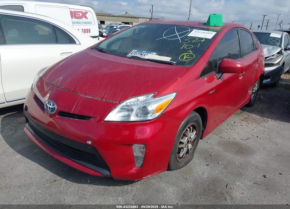 2013 TOYOTA PRIUS THREE VIN: JTDKN3DU4D5544213