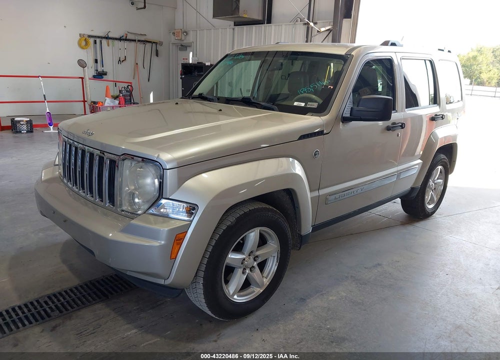 2008 JEEP LIBERTY VIN: 1J8GN58K48W187540