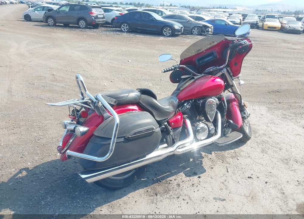 2008 YAMAHA XVS1300 A VIN: JYAVP24E08A006031