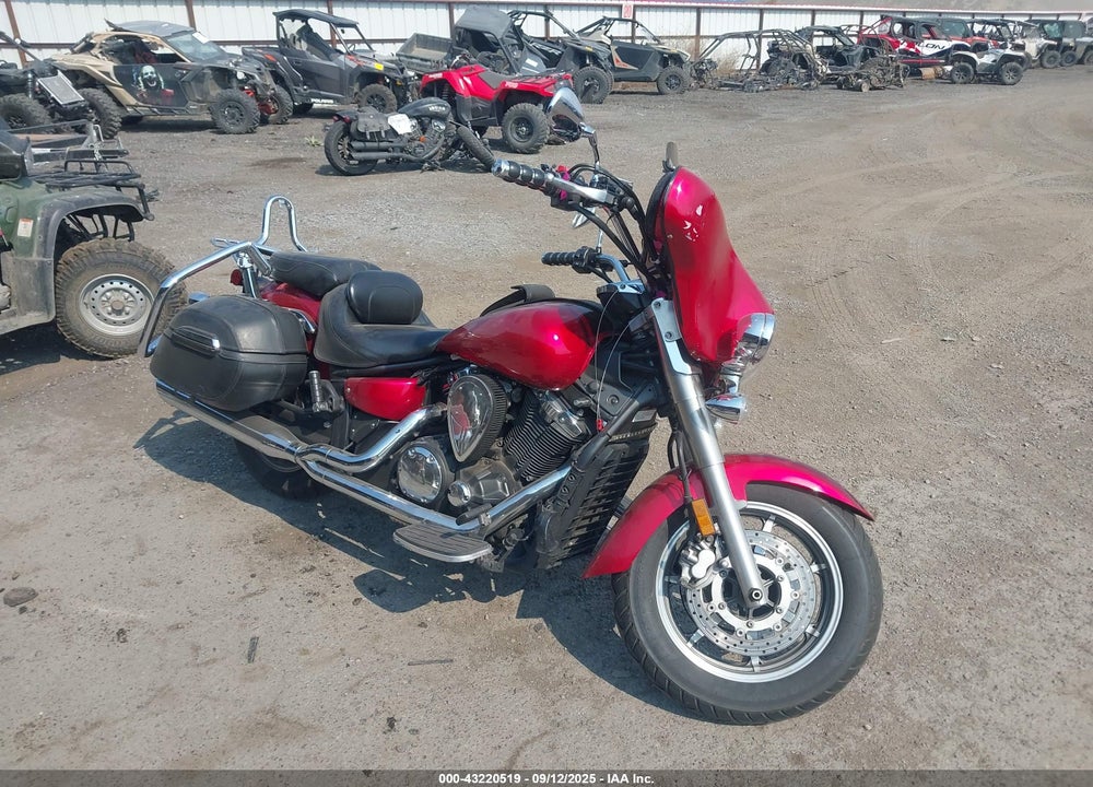 2008 YAMAHA XVS1300 A VIN: JYAVP24E08A006031