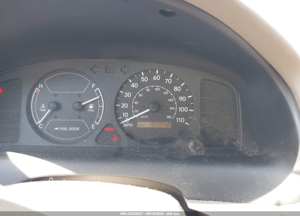 1998 TOYOTA COROLLA VE VIN: 2T1BR12E5WC058410