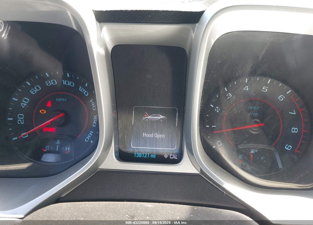 2014 CHEVROLET CAMARO VIN: 2G1FT1EW7E9323598