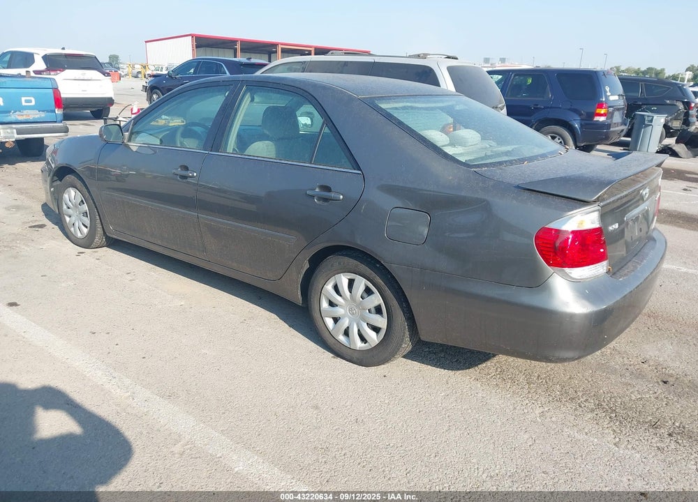 2005 TOYOTA CAMRY LE VIN: 4T1BE32K75U507872