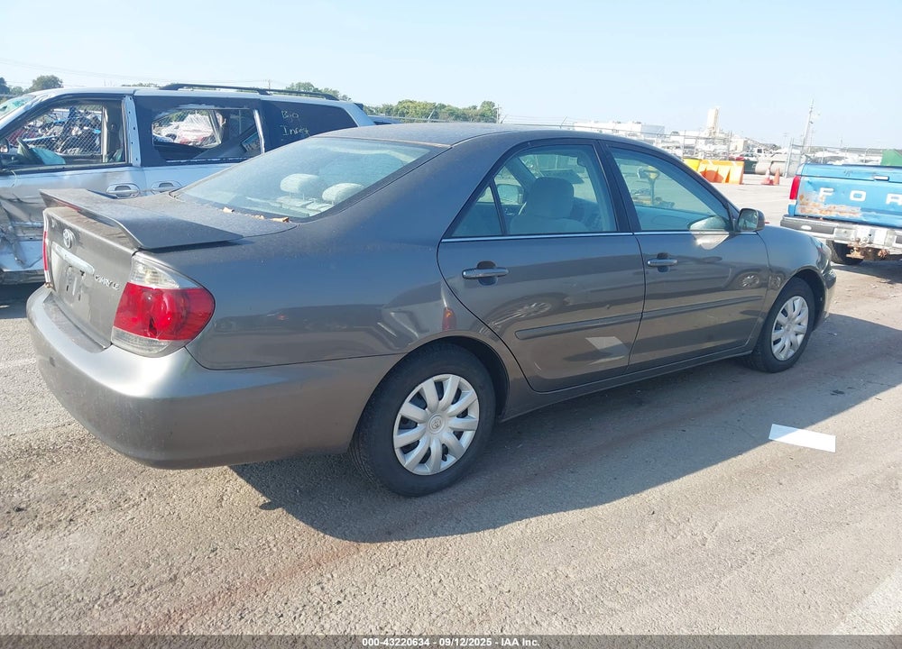 2005 TOYOTA CAMRY LE VIN: 4T1BE32K75U507872