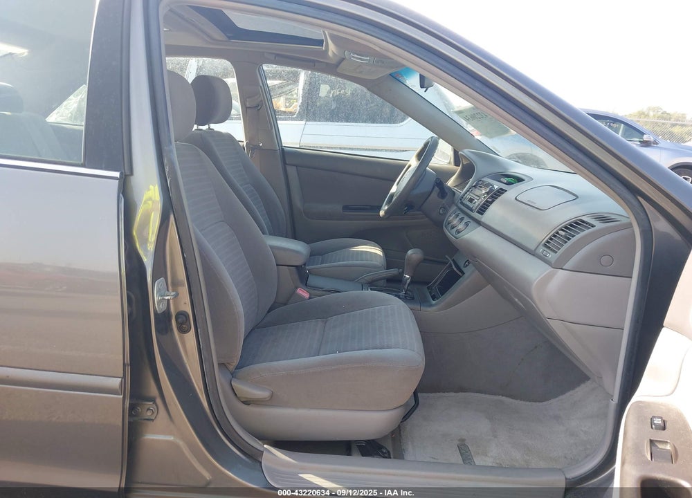 2005 TOYOTA CAMRY LE VIN: 4T1BE32K75U507872