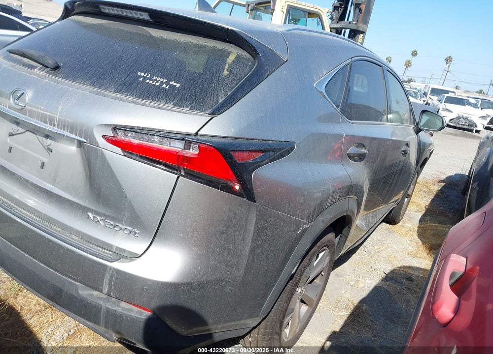 2017 LEXUS NX 200T VIN: JTJYARBZ9H2057925