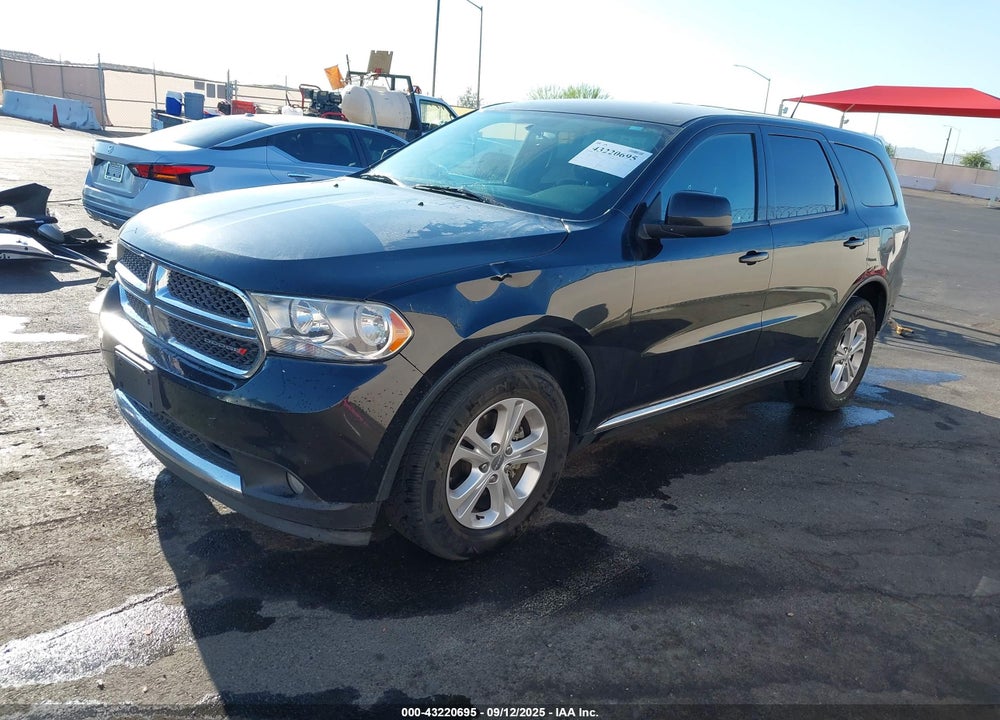 2013 DODGE DURANGO SXT VIN: 1C4RDHAG6DC693358