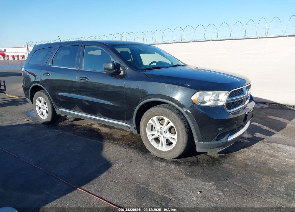 2013 DODGE DURANGO SXT VIN: 1C4RDHAG6DC693358