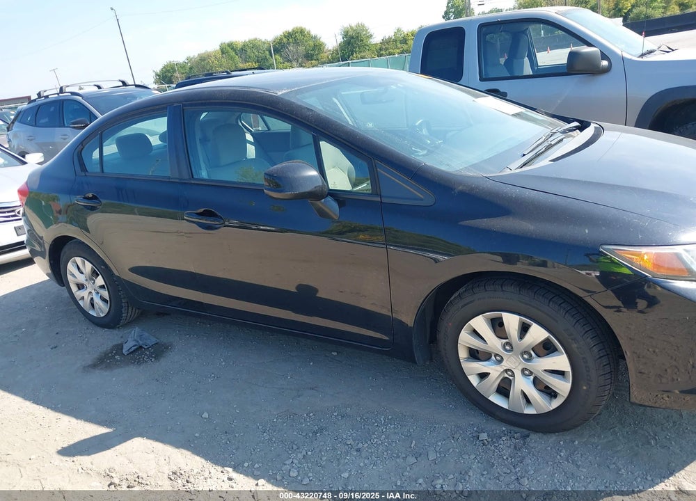 2012 HONDA CIVIC VIN: 19XFB2F53CE079033
