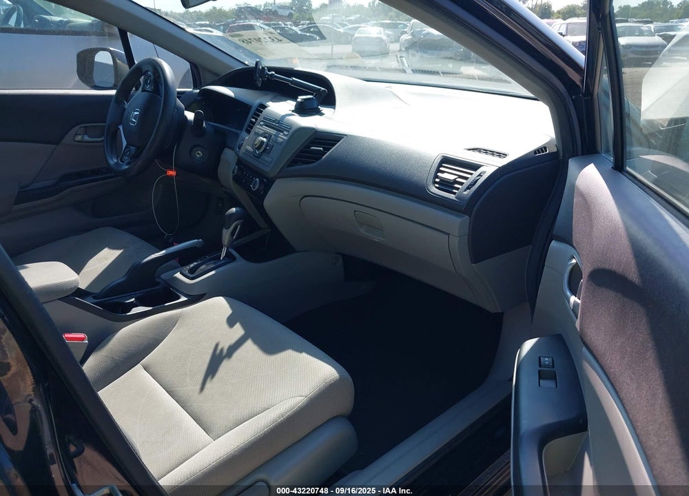 2012 HONDA CIVIC VIN: 19XFB2F53CE079033