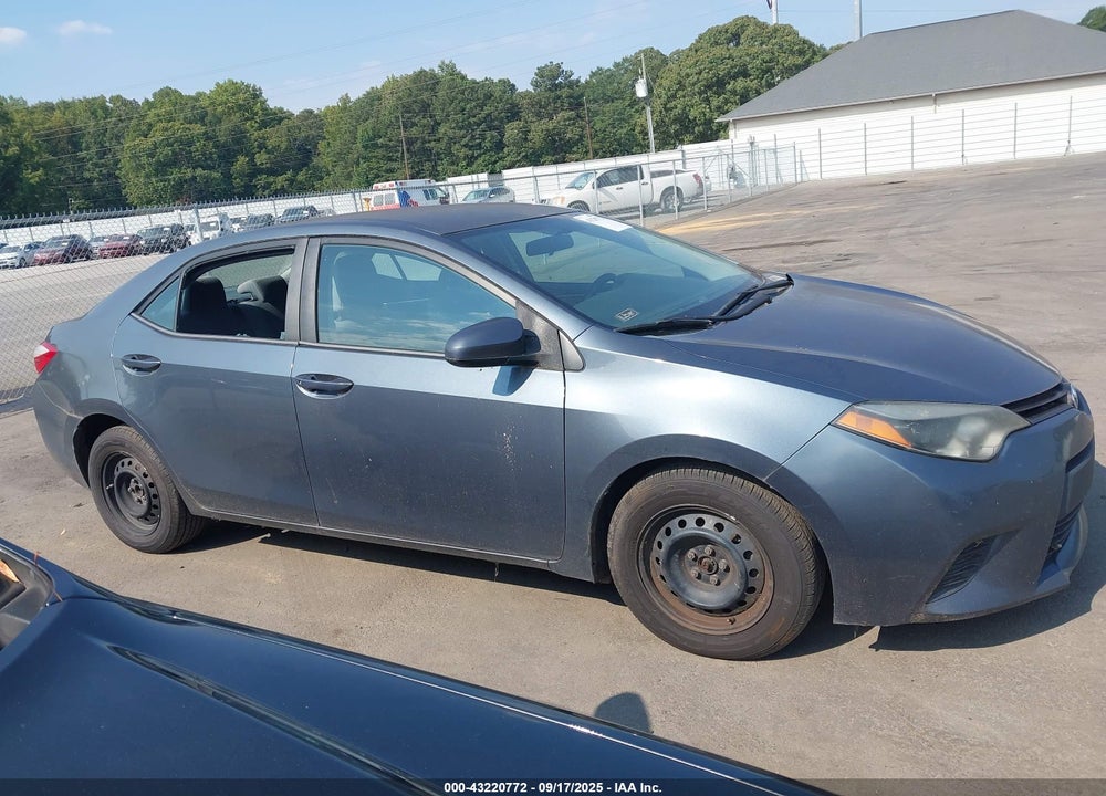 2014 TOYOTA COROLLA VIN: 2T1BURHE1EC032549