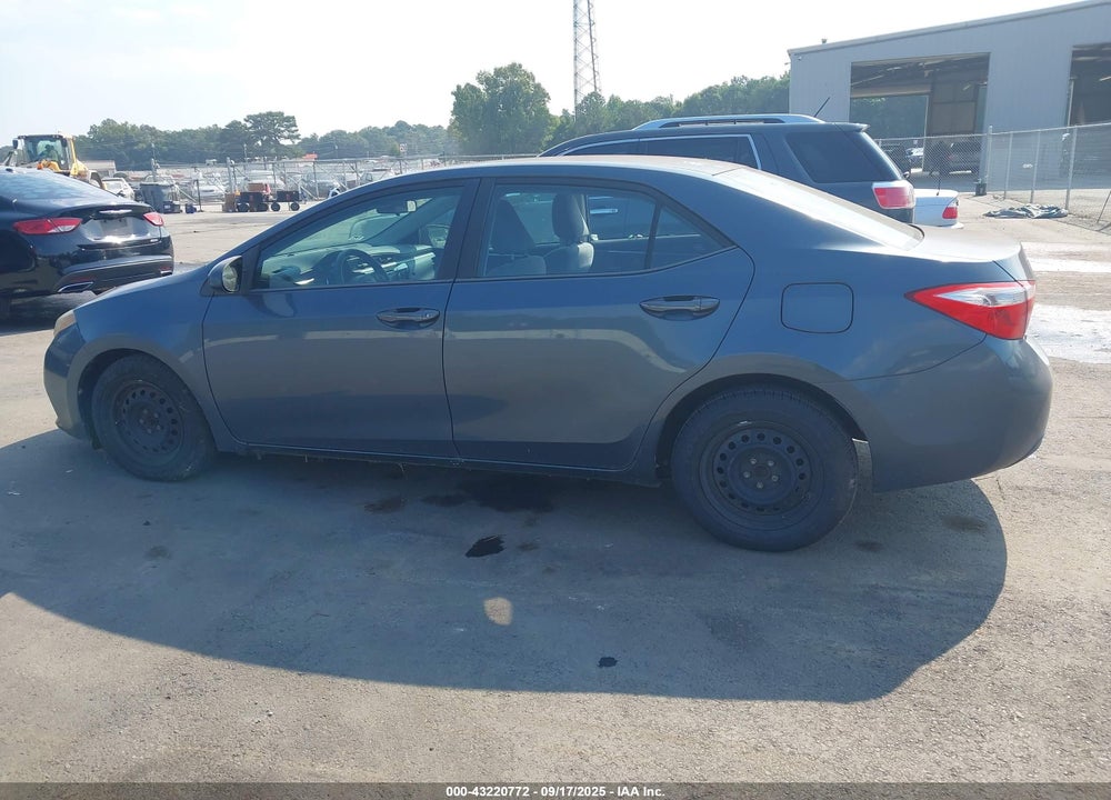 2014 TOYOTA COROLLA VIN: 2T1BURHE1EC032549