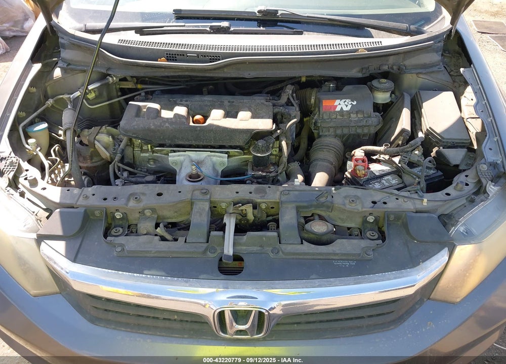 2012 HONDA CIVIC VIN: 19XFB2F56CE370349
