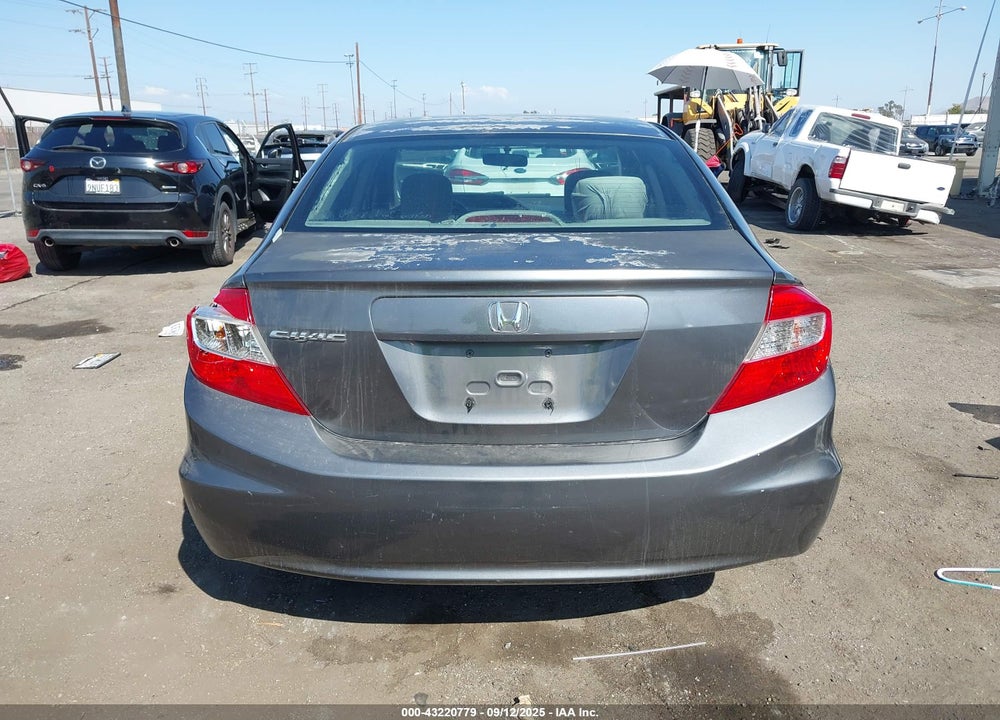 2012 HONDA CIVIC VIN: 19XFB2F56CE370349