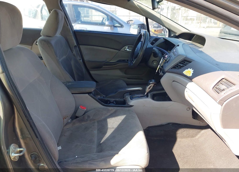 2012 HONDA CIVIC VIN: 19XFB2F56CE370349