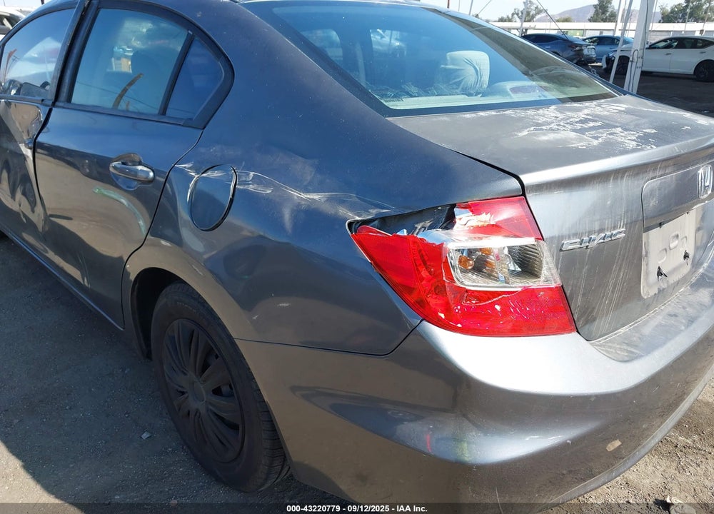 2012 HONDA CIVIC VIN: 19XFB2F56CE370349