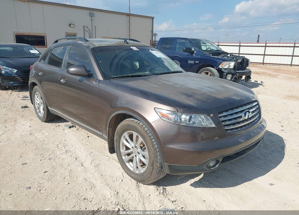 2003 INFINITI FX35 VIN: JNRAS08U93X102625