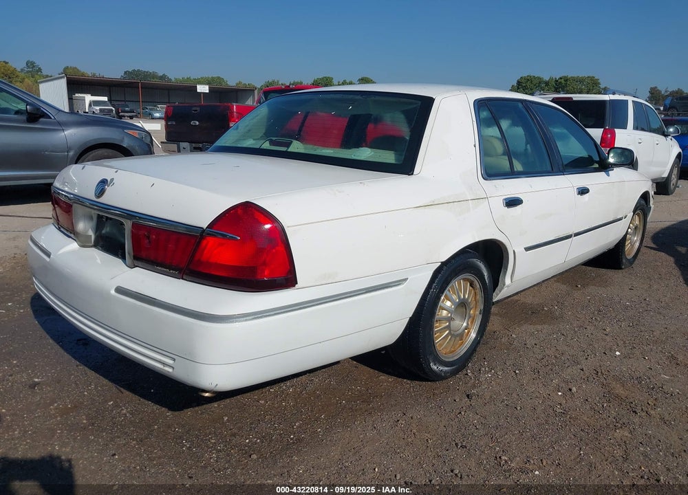 2000 MERCURY GRAND MARQUIS LS VIN: 2MEFM75W4YX717646